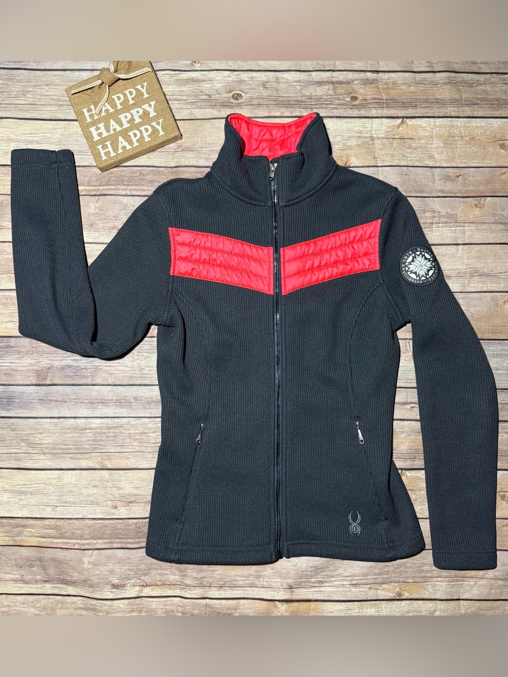 Spyder Divine Sweater/Jacket size Small EUC